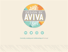 Tablet Screenshot of designbyaviva.com
